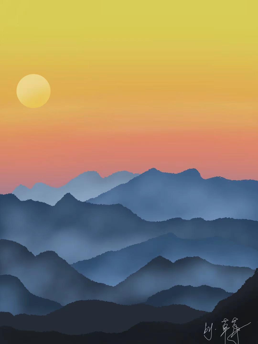 月影青山外