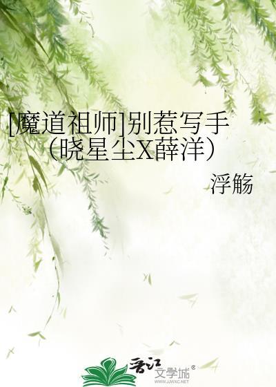 [魔道祖師]別惹寫手（曉星塵X薛洋）
